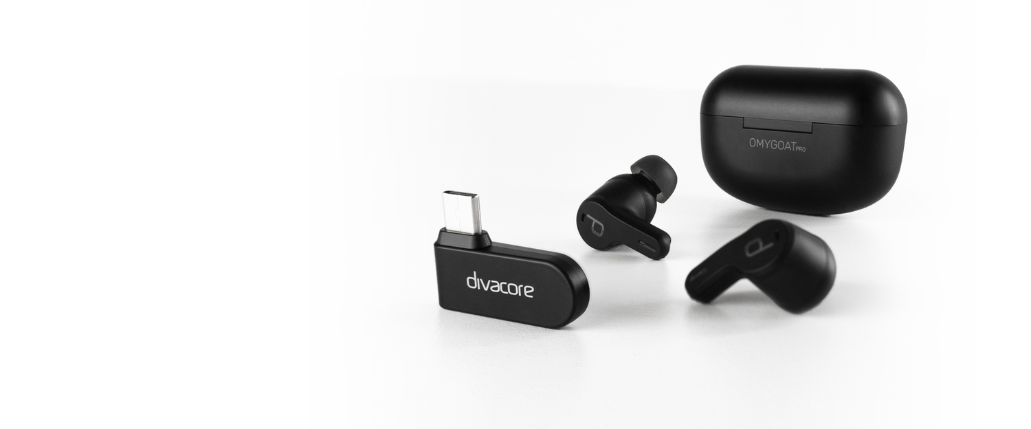 Écouteurs gaming sans fil Divacore OMYGOAT pro
